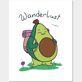 Wanderlust Avocado Posters and Art